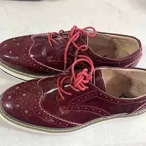 Just fab, size 8, purple and white